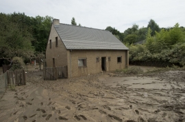 Inondation à Ittre.
