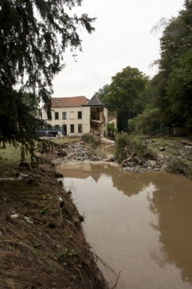 Inondation à Ittre.