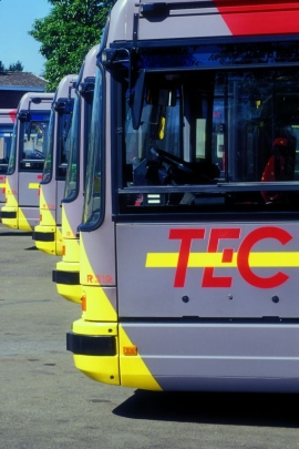dépôt des bus TEC d'Eupen.