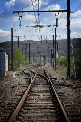 Site ferroviaire SNCB de Ronet. Gare de triage