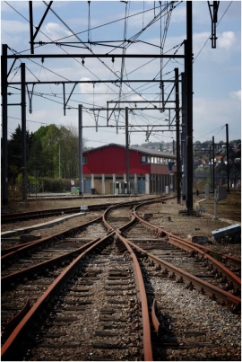Site ferroviaire SNCB de Ronet. Gare de triage