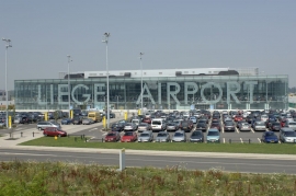 Liège Airport.