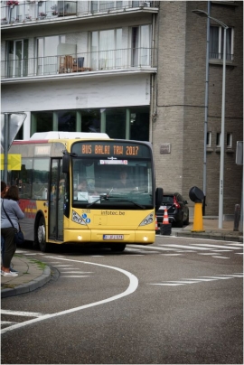 Bus balais lors du Tour de Wallonie 2017 (Jambes).