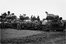 Tanks in town 2017, CommÃ©moration de la libÃ©ration de la ville de Mons en 1944. 