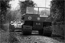 Tanks in town 2017, Commémoration de la libération de la ville de Mons en 1944. 