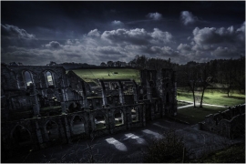 Les ruines de l'abbaye à Villers-la-Ville